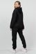Жіночий трикотажний спортивний костюм Oversize на флісі чорний КЖ005-10 КЖ005-10 фото 2