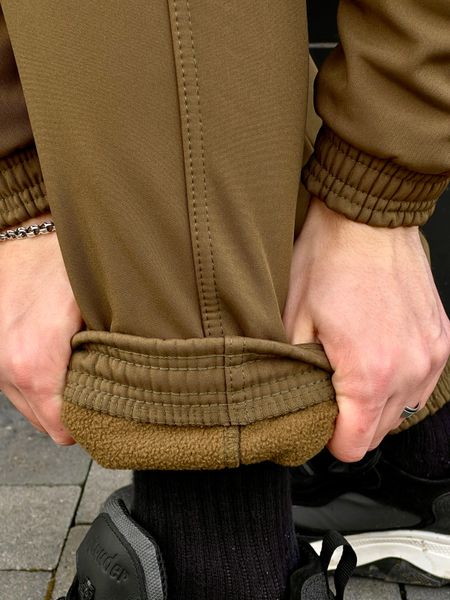 Чоловічий костюм Softshell утеплений колір койот демісезонний Intruder Куртка, штани  1699085426 фото