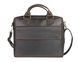 Чоловіча шкіряна сумка для ноутбука коричнева портфель А4 smg10(45) фото 7