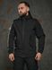 Утеплений чоловічий костюм Softshell чорний демісезонний Куртка, штани 1586881886 фото 5