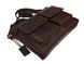 Чоловіча шкіряна сумка для ноутбука коричнева портфель А4 smg13(48) фото 1