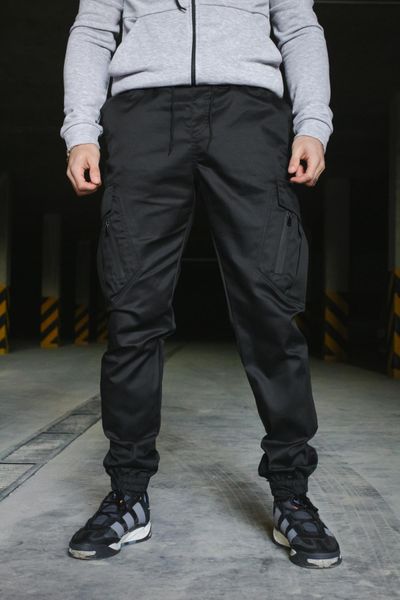 Штани чоловічі демісезонні Storm брюки котонові чорні 1630068364 фото
