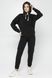 Жіночий спортивний трикотажний костюм Go-fitness чорний КЖ017-15 фото 4