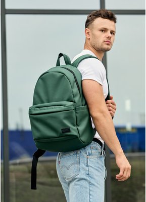 Чоловічий рюкзак екошкіра Sambag Zard LST зелений 25018007m фото
