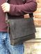 Чоловіча шкіряна сумка для ноутбука коричнева шкіряний портфель А4 smg15(50) фото 1