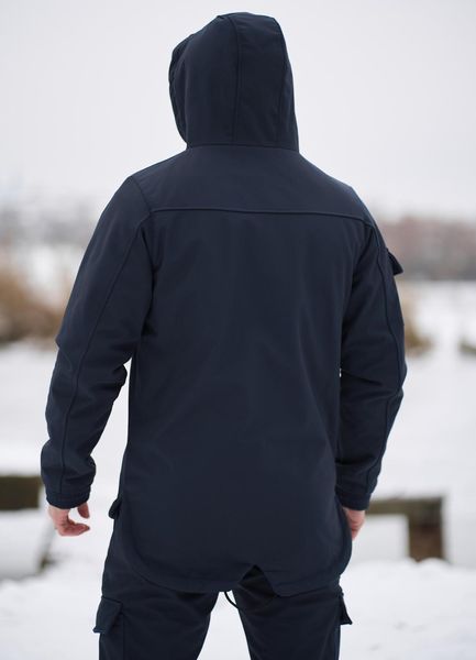 Куртка Softshell чоловіча демісезонна Intruder синя весна-осінь S 1590399982 фото