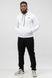 Чоловічий спортивний костюм демісезонний білий-чорний GF КМ030-6 S-M КМ030-6 фото 1