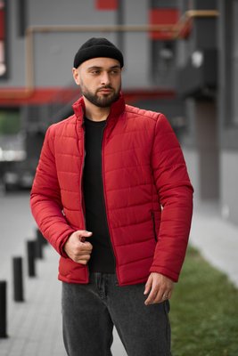 Куртка демисезонная Мужская (Весна - Осень), размер S, красная Memoru 1589537813 фото