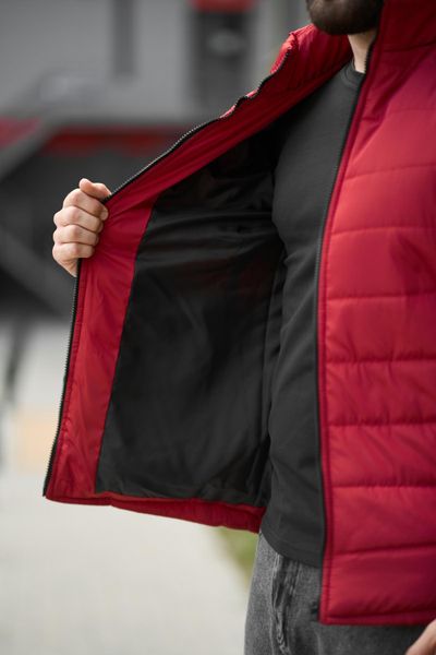 Куртка демісезонна Чоловіча (Весна - Осінь), розмір S, червона Memoru  1589537813 фото