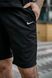 Костюм літній чоловічий Nike чорний Футболка Поло+ Шорти + Барсетка 1623935767 фото 8