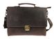 Чоловіча шкіряна сумка для ноутбука коричнева портфель А4 smg18(50) фото 1