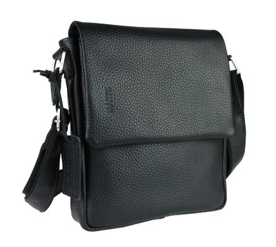 Барсетка, мужская сумка мессенджер на плечо кожаная планшетка черная 23х19х5 Sullivan smvp97(27) smvp97(27) фото