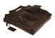 Чоловіча шкіряна сумка для ноутбука коричнева шкіряний портфель А4 smg20(46) фото 5