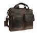 Чоловіча шкіряна сумка для ноутбука коричнева шкіряний портфель А4 smg20(46) фото 1