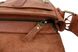 Барсетка, чоловіча сумка месенджер шкіряна світло-коричнева 23х19х5 см Ручна робота smvp66(25) smvp66(25) фото 6
