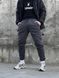 Штани чоловічі "Fleece" тринитка на флісі Темно-сірі (графіт) 1108985594 фото 3
