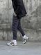 Штаны мужские "Fleece" трехнитка на флисе Темно-Серые (графит) 1108985594 фото 7