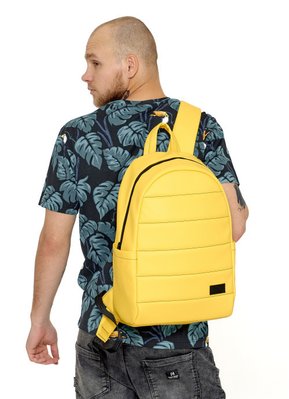 Чоловічий рюкзак міський екошкіра Sambag Zard LRT жовтий 25088028m фото