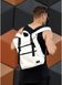 Чоловічий рюкзак ролл екошкіра Sambag RollTop LTT білий 24238008m фото 1
