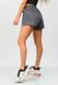 Жіночі спортивні шорти трикотаж чорні ШЖ010 фото 3