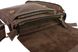 Барсетка, чоловіча сумка через плече шкіряна коричнева 25х21х5 см Sullivan smvp51(40) smvp51(40) фото 3