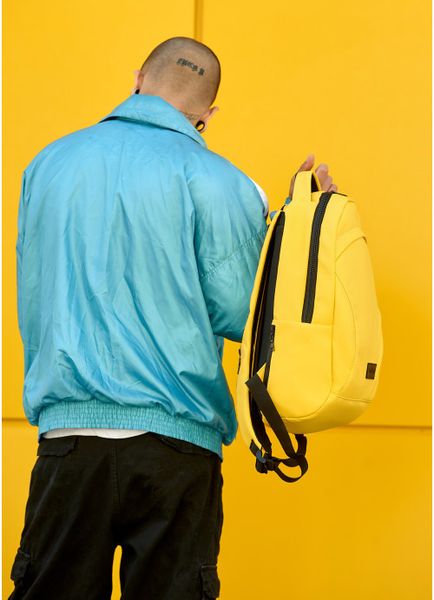 Міський рюкзак екошкіра Sambag Zard LZN жовтий 25000028m фото