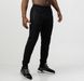 Чоловічі спортивні штани трикотаж фліс чорні Go Fitness WM-001 WM-001 фото 3