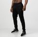 Чоловічі спортивні штани трикотаж фліс чорні Go Fitness WM-001 WM-001 фото 1