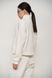 Теплий жіночий трикотажний костюм Білий на флісі Lumina Fleece від Fanme XS 1822000 фото 5
