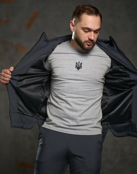Чоловічий костюм Softshell утеплений сірий демісезонний Intruder Куртка, штани  1610635561 фото
