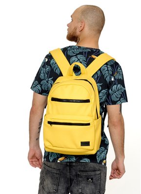 Рюкзак міський екошкіра Zard жовтий 25058028m фото