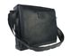 Чоловіча шкіряна сумка для ноутбука чорна портфель А4 smg3(40) фото 3